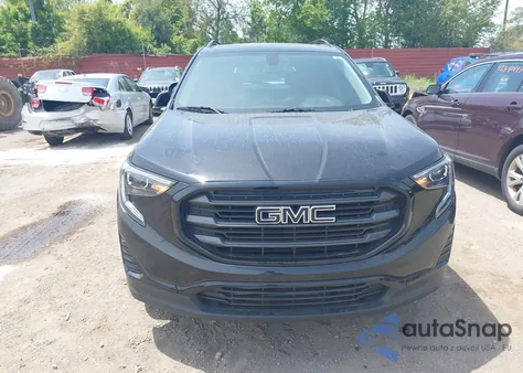 2019 GMC Terrain Sle from USA, damaged, VIN 3GKALMEV7KL382853